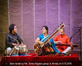 7-Sitar recital by Ms. Smita Nagdev group in Almaty on 6.10.2016