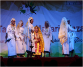 A performance by Kerala folk dance at Indian Cultural Centre during the festival of India