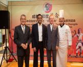 Consul General Mr K Nagaraj Naidu with dignitaries and Chef of Shangrila Hotel in Chengdu