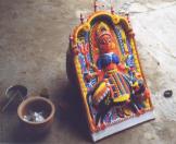 Hingan: Votive Terracotta Painted Plaque of Molela