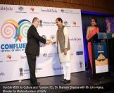 Hon'ble MOS for Culture and Tourism (IC), Dr. Mahesh Sharma with Mr John Ajaka, Minister for Multiculturalism of NSW