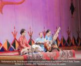 Performance by Ms. Smita Nagdev accompanied by other Artists at the National Opera & Ballet Theater, Bishkek on 10 October 2016.  The show attracted about 500 viewers.