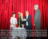 Opening Ceremony 10 January 2017 at Chaktomouk Theatre Phnom Penh