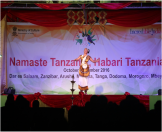 Kerala Folk Dance performing at Indian Cultural Centre in Dar es salaam, during the Festival of India in 2016