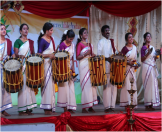 Kerala Folk dance performing at the Indian Cultural Centre Dar es Salaam Tanzania