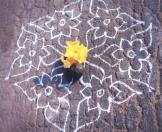 Kolam: Ritualistic Threshold Drawings and Designs of Tamil Nadu