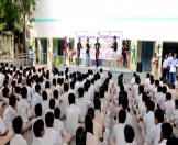 Nukkad Natak Show on Swachhta theme by NSD team at Sarvodaya Vidalaya, Jor Bagh.