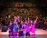 Raghu Dixit and Group performing at Gala event