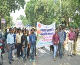 Walkathon from Shastri Bhawan to NAI for creating awareness under Swachha Bharat Mission on 27th September 2018