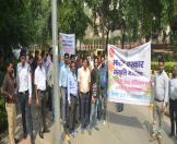 Walkathon from Shastri Bhawan to NAI for creating awareness under Swachha Bharat Mission on 27th September 2018