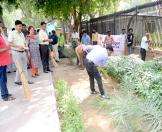 Cleanliness Drive carried by staff of MoC under SHS 2018 Campaign.