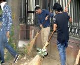 Cleanliness Drive carried by staff of MoC under SHS 2018 Campaign.