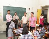 Swachhta hi Sewa campaign in Kendriya Vidyalaya INA New Delhi on 22.09.2017