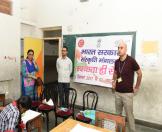 Swachhta hi Sewa campaign in Kendriya Vidyalaya INA New Delhi on 22.09.2017