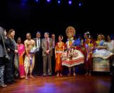 With the Artists of Nrityarupa after performance 1