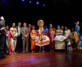 With the Artists of Nrityarupa after performance 2