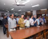 On the occasion of Vigilance Awareness Week, 2018 Secretary (Culture) administered Integrity Pledge to officers of the Ministry regarding ‘ Eradicate Corruption – Build a New India on 29.10.2018.