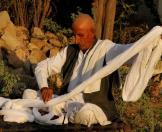 Practice of turban tying in Rajasthan