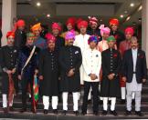 Practice of turban tying in Rajasthan