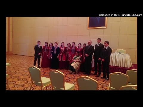 Delegation of Turkmeni Students Song 1