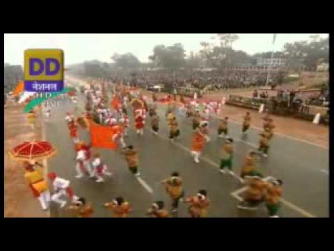 Ministry of Culture- SCZCC RD Parade 2015 Lezim Dance